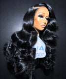 5x5 HD LACE PRE MADE CLOSURE WIG made with rich extensions bundles