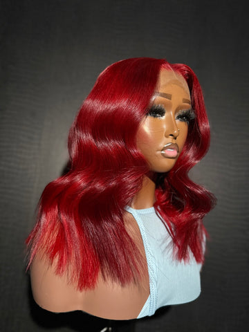 Berry red ready to ship (clearance sale)